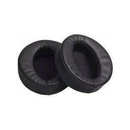 Náhradní Náušníky pro Sony MDR-XB950, Paměťová pěna + PU kůže, Černé, 1 pár