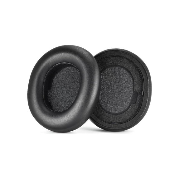 Náhradní Náušníky pro Steelseries Nova Pro, Paměťová pěna + PU kůže, Černé, 1 pár