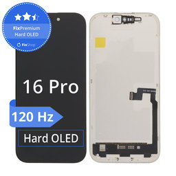 Apple iPhone 16 Pro - LCD Displej + Dotykové Sklo + Rám Hard OLED FixPremium 120Hz