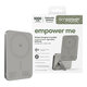 Bezdrátová PowerBank 5000 mAh, s otočným stojánkem 20 W, kompatibilní s MagSafe, Qi2/USB-C, Titanová, empower