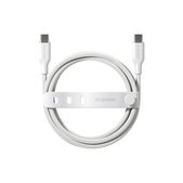 Kabel USB-C, 60 W, Racing, 2 m, Stříbrnobílá, empower
