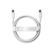 Kabel USB-C, 240 W, Racing, 2 m, Stříbrnobílá, PanzerGlass