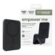 Bezdrátová PowerBank 5000 mAh s otočným stojánkem, 20 W, kompatibilní s MagSafe, Qi2/USB-C, Space Black, empower