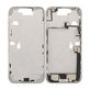 Apple iPhone 16 Pro Max - Střední Rám + Tlačítka Zapnutí, Hlasitosti a Kamery (White Titanium)