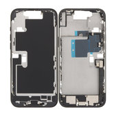 Apple iPhone 16 Pro Max - Střední Rám + Tlačítka Zapnutí, Hlasitosti a Kamery (Black Titanium)