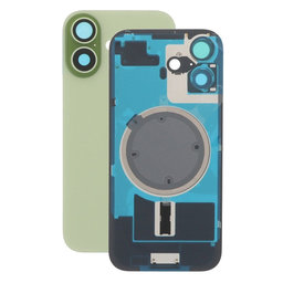 Apple iPhone 17 - Sklo Zadního Housingu + Sklíčko Kamery + Kovová Destička + Magsafe Magnet (Sage)