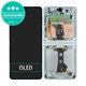 Samsung Galaxy Z Flip 7 F766B - LCD Displej + Dotykové Sklo + Rám (Mint) OLED