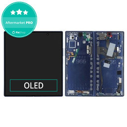 Samsung Galaxy Z Fold 7 F966B - LCD Displej + Dotykové Sklo + Rám (Blue Shadow) OLED