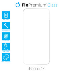 FixPremium Glass - Tvrzené Sklo pro iPhone 17