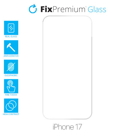 FixPremium Glass - Tvrzené Sklo pro iPhone 17