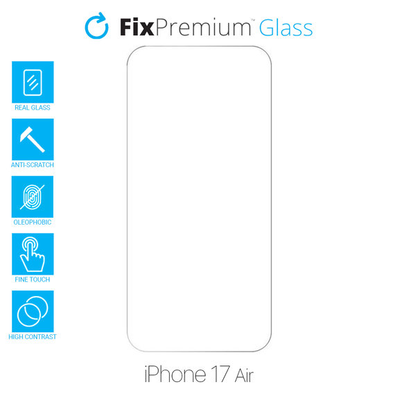 FixPremium Glass - Tvrzené Sklo pro iPhone 17 Air