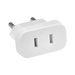 220V Napájecí adaptér z US do EU (Bílý)