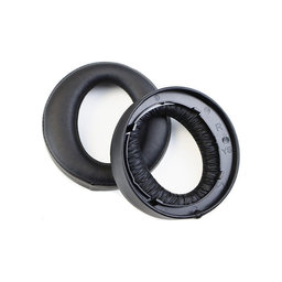 Náhradní Náušníky pro Sony PlayStation PS4 CECHYA-0080, Paměťová pěna + PU kůže, Černé, 1 pár