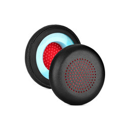 Náhradní Náušníky pro Poly Blackwire 5200, Voyager 5200, Paměťová pěna + PU kůže, Černé, 1 pár