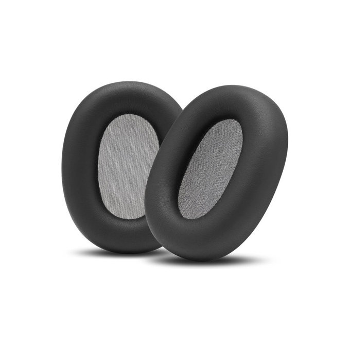 Náhradní Náušníky pro Sony WH-1000XM6, Paměťová pěna + PU kůže, Černé, 1 pár