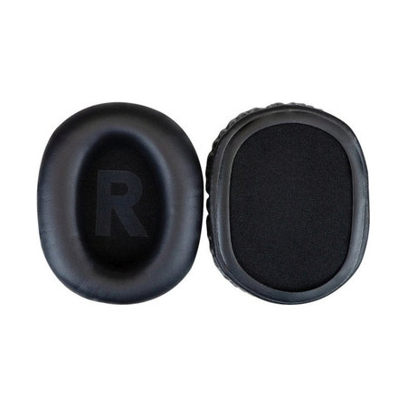 Náhradní Náušníky pro Logitech G PRO X 2, Paměťová pěna + PU kůže, Černé, 1 pár