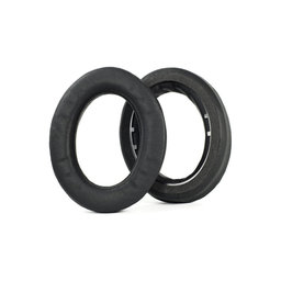 Náhradní Náušníky pro Sennheiser HD490 Pro, HD490 Pro Plus, Paměťová pěna + PU kůže, Černé, 1 pár