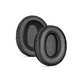 Náhradní Náušníky pro Audio-Technica ANC500BT, Paměťová pěna + PU kůže, Černé, 1 pár