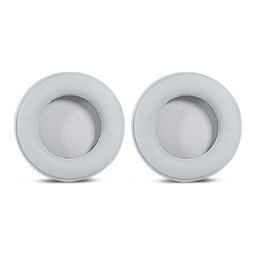 Náhradní Náušníky pro Corsair Virtuoso RGB, RGB SE, RGB XT, Paměťová pěna + PU kůže, Šedé, 1 pár