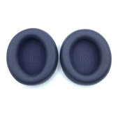 Náhradní Náušníky pro Anker Soundcore Life Q30, Q35, Paměťová pěna + PU kůže, Modré, 1 pár
