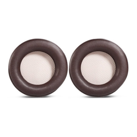 Náhradní Náušníky pro Corsair Virtuoso RGB, RGB SE a RGB XT, Paměťová pěna + PU kůže, Hnědé, 1 pár