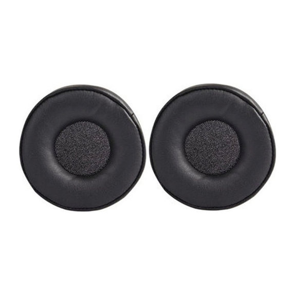 Náhradní Náušníky pro Jabra MOVE Wireless, Paměťová pěna + PU kůže, Černé, 1 pár