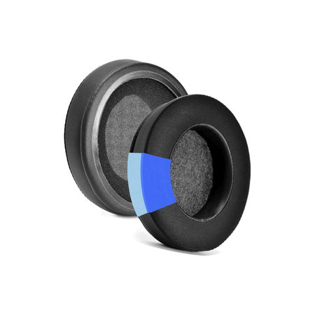 Náhradní Náušníky pro Razer Nari a Kraken, Paměťová pěna + Neopren, Černé, Chladicí Gel, 1 pár