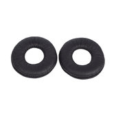 Náhradní Náušníky pro Sony MDR-ZX110, Paměťová pěna + PU kůže, Černé, 1 pár