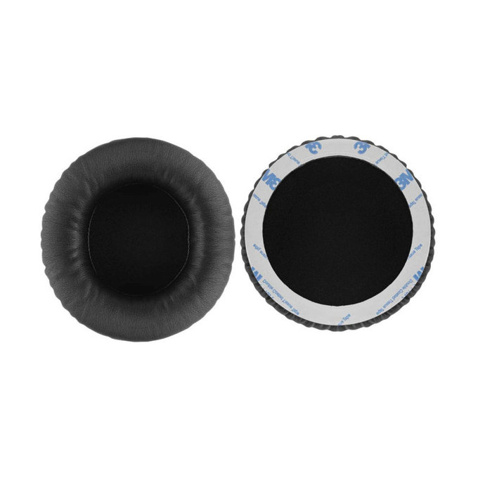 Náhradní Náušníky pro SteelSeries Siberia 200, V1, V2, V3 Prism, Paměťová pěna + PU kůže, Černé, 1 pár