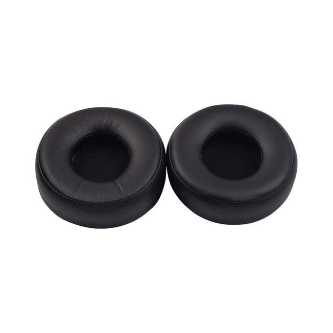 Náhradní Náušníky pro SteelSeries Siberia 650, Paměťová pěna + PU kůže, Černé, 1 pár