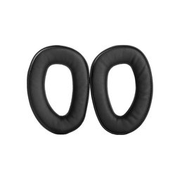 Náhradní Náušníky pro Sennheiser GSP300, GSP350, GSP370, Paměťová pěna + PU kůže, Černé, Chladicí Gel, 1 pár