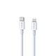 Lightning / USB-C kabel Smart, PD 20W, 1m, bílá, Devia