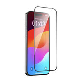 Tvrzené sklo FullCover s aplikátorem pro iPhone 15 Pro, Devia