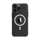 Pouzdro Elemental s MagSafe pro iPhone 15, Transparentní, Devia