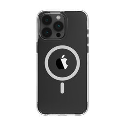 Pouzdro Elemental s MagSafe pro iPhone 15, Transparentní, Devia
