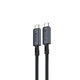USB-C / USB-C kabel Extreme Speed, 240W, 8K 60Hz, 1m, černá, Devia