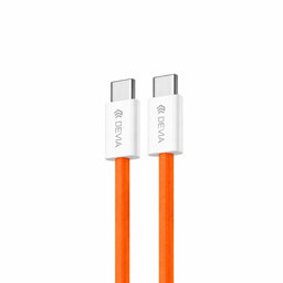 USB-C / USB-C kabel Smart, PD 60W, 1m, oranžová, Devia