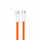 USB-C / USB-C kabel Smart, PD 60W, 1m, oranžová, Devia
