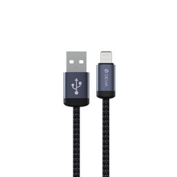 Lightning / USB kabel Gracious, 2,4A, 1m, černá, Devia