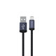 Lightning / USB kabel Gracious, 2,4A, 2m, černá, Devia