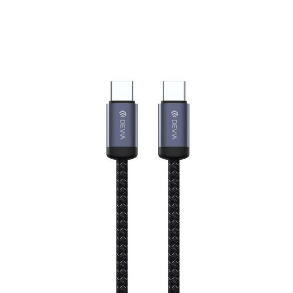 USB-C / USB-C kabel Gracious, PD 60W, 2m, černá, Devia
