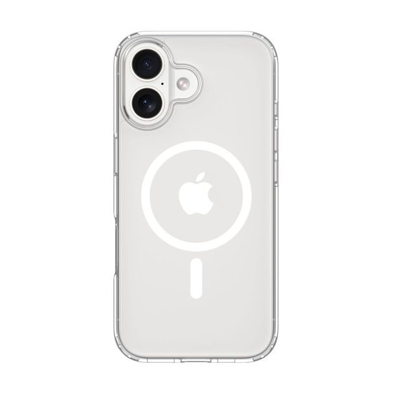 Pouzdro Clear s MagSafe pro iPhone 16 Plus, Transparentní, Devia