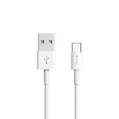 USB / USB-C kabel Smart, 2.1A, 1m, bílá, Devia