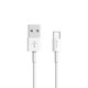 USB / USB-C kabel Smart, 2.1A, 1m, bílá, Devia