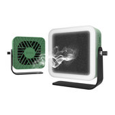 Odsavač kouře a ventilátor s LED osvětlením, 2UUL DA98