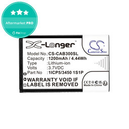 Baterie pro Cat B30, 1200mAh, Li-Ion, 3.7V, 1ICP5/3450 1S1P, HQ