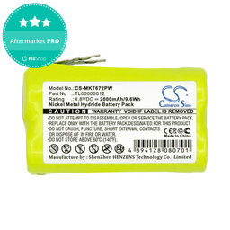 Baterie pro Makita 6722D, 6723DW, 2000mAh, Ni-MH, 4.8V, TL00000012, HQ