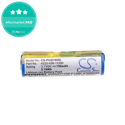 Baterie pro Philips 8895XL, 750mAh, Li-Ion, 3.7V, 036-11290, HQ