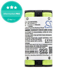 Baterie pro Sony MDR RF995, MDR RF400, 700mAh, Ni-MH, 2.4V, BP-HP800-11, HQ