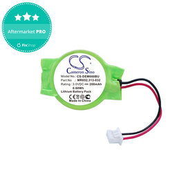 Záložní baterie pro Dell Latitude E6320, 200mAh, Lithium, 3V, 077-A00, HQ